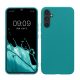 Kwmobile tok Samsung Galaxy A34 5G-hez, kék, szilikon, 60809.57