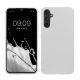Kwmobile tok Samsung Galaxy A34 5G-hez, fehér, szilikon, 60809.48