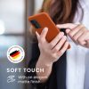 Kwmobile tok Samsung Galaxy A23/Galaxy A23 5G-hez, barna, szilikon, 57804.249