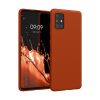 Kwmobile tok Samsung Galaxy A51 készülékhez, barna, szilikon, 51196.249