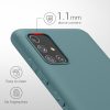 Kwmobile tok Samsung Galaxy A51 készülékhez, zöld, szilikon, 51196.206