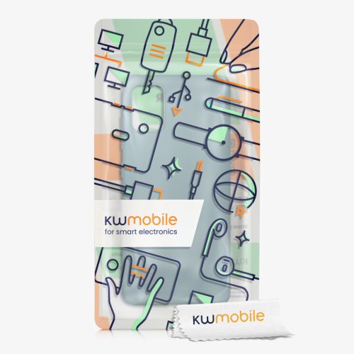 Kwmobile tok Samsung Galaxy A51 készülékhez, zöld, szilikon, 51196.206