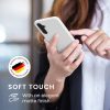 Kwmobile tok Samsung Galaxy A14 5G-hez, fehér, szilikon, 61462.48