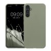 Kwmobile tok Samsung Galaxy A34 5G-hez, világoszöld, szilikon, 60809.172
