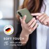 Kwmobile tok Samsung Galaxy A34 5G-hez, világoszöld, szilikon, 60809.172