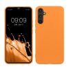 Kwmobile tok Samsung Galaxy A34 5G-hez, narancssárga, szilikon, 60809.15