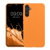 Kwmobile tok Samsung Galaxy A34 5G-hez, narancssárga, szilikon, 60809.15