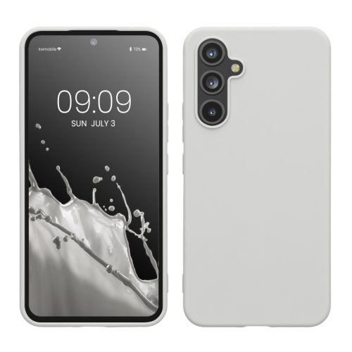 Kwmobile tok Samsung Galaxy A54 5G-hez, fehér, szilikon, 60796.48