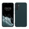 Kwmobile tok Samsung Galaxy A34 5G-hez, sötétzöld, szilikon, 60809.202