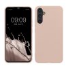 Kwmobile tok Samsung Galaxy A34 5G-hez, krémszínű, szilikon, 60809.225