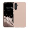 Kwmobile tok Samsung Galaxy A34 5G-hez, krémszínű, szilikon, 60809.225