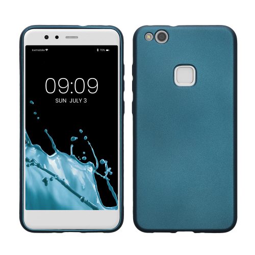 Kwmobile tok Huawei P10 Lite készülékhez, kék, szilikon, 41491.251