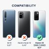 Kwmobile tok Xiaomi Redmi 10 telefonhoz, barna/fekete, fa/szilikon, 56794.03