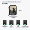 Kwmobile univerzális borító 6 hüvelykes e-könyvhöz, többszínű, textil, 50335.17
