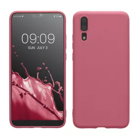   Kwmobile tok Huawei P20-hoz, rózsaszín, szilikon, 44212.167