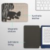 Kwmobile tok Amazon Kindle-hez (2022), fehér/fekete, ökobőr, 59989.13