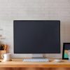Kwmobile burkolat 31-32 hüvelykes monitorhoz, fekete, műanyag, 44636.17