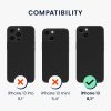 Kwmobile tok Apple iPhone 13 telefonhoz, többszínű, fa/szilikon, 55953.16