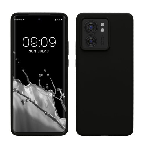Kwmobile tok Motorola Edge 40-hez, fekete, szilikon, 61511.01