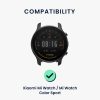 2 db Kwmobile szíj készlet Xiaomi Mi Watch/Mi Watch Color Sporthoz, szürke/kék, szilikon, 58466.06