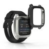 Kwmobile tok Garmin Venu Sq 2 Music/Venu Sq 2 készülékhez, fekete/szürke, szilikon, 60372.04