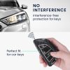 Kwmobile autókulcs fedél BMW 3 gombokhoz, Smart Key, szürke/fekete, műanyag, 56724.03