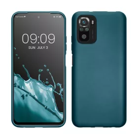   Kwmobile tok Xiaomi Redmi Note 10/Redmi Note 10S telefonhoz, zöld, szilikon, 54542.251