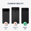 Kwmobile Google Pixel 3 tok, fekete, szilikon, 45967.01