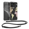 Kwmobile tok nyakpánttal Honor X8a-hoz, többszínű, szilikon, 60943.03