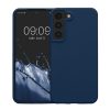 Kwmobile tok Samsung Galaxy S22-höz, kék, szilikon, 56756.116