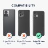 Kwmobile tok nyakpánttal Motorola Edge 30 Neo-hoz, kék, szilikon, 61582.108