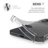 Kwmobile tok Apple iPhone 14 Pro Max készülékhez, átlátszó, szilikon, 61580.03