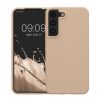 Kwmobile tok Samsung Galaxy S22-höz, rózsaszín, szilikon, 56756.154