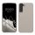 Kwmobile tok Samsung Galaxy S22 Plus-hoz, világosszürke, szilikon, 56761.96