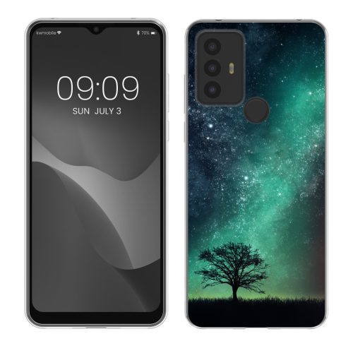 Kwmobile tok TCL 30 E-hez, többszínű, szilikon, 61586.01