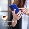 Kwmobile tok Samsung Galaxy S22 Plus-hoz, kék, szilikon, 56761.134