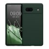 Kwmobile Google Pixel 7a tok, sötétzöld, szilikon, 61597.169