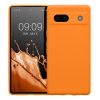 Kwmobile Google Pixel 7a tok, narancssárga, szilikon, 61598.15