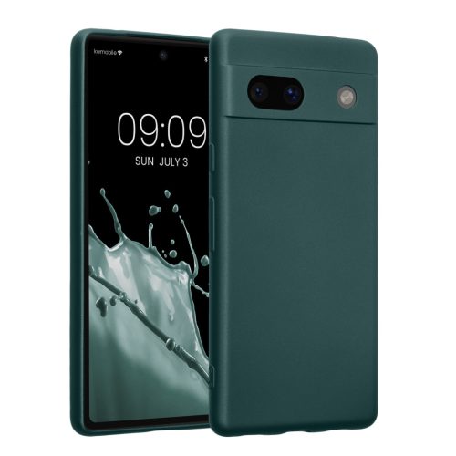 Kwmobile Google Pixel 7a tok, zöld, szilikon, 61599.14