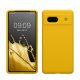 Kwmobile Google Pixel 7a tok, sárga, szilikon, 61597.165