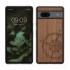 Kwmobile Google Pixel 7a tok, barna, fa/szilikon, 61603.02