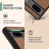 Kwmobile Google Pixel 7a tok, barna, fa/szilikon, 61603.02