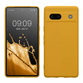   Kwmobile Google Pixel 7a tok, narancssárga, szilikon, 61598.191
