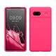 Kwmobile Google Pixel 7a tok, rózsaszín, szilikon, 61597.77
