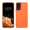 Kwmobile tok TCL 40 SE-hez, narancssárga, szilikon, 60793.15