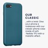 Kwmobile tok Apple iPhone SE 2/iPhone SE 3/iPhone 8 telefonokhoz, kék, szilikon, 40350.251