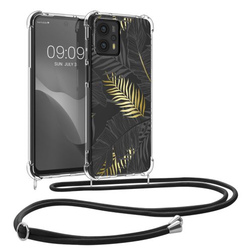 Kwmobile tok nyakpánttal Motorola Moto G23/Moto G13 készülékhez, többszínű, szilikon, 60845.03