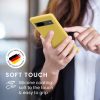 Kwmobile Google Pixel 7a tok, sárga, szilikon, 61614.165