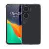 Kwmobile Asus Zenfone 10/Zenfone 9 telefontok, átlátszó, szilikon, 61615.03