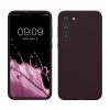 Kwmobile tok Samsung Galaxy S23 Plus-hoz, sötétlila, szilikon, 60274.114